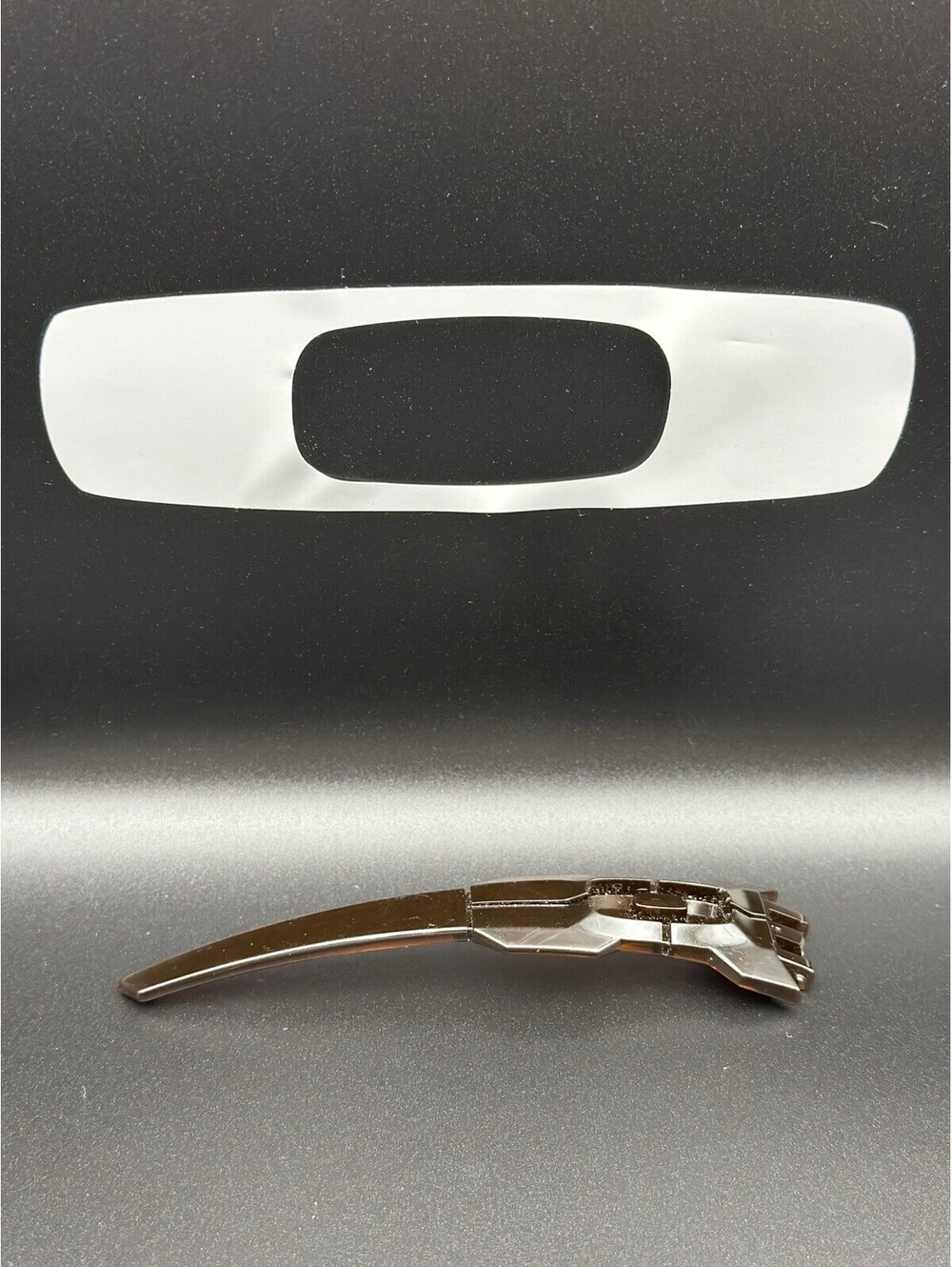 Oakley Oil Rig II Polished Rootbeer OEM Right Replacement Arm (No Icon)